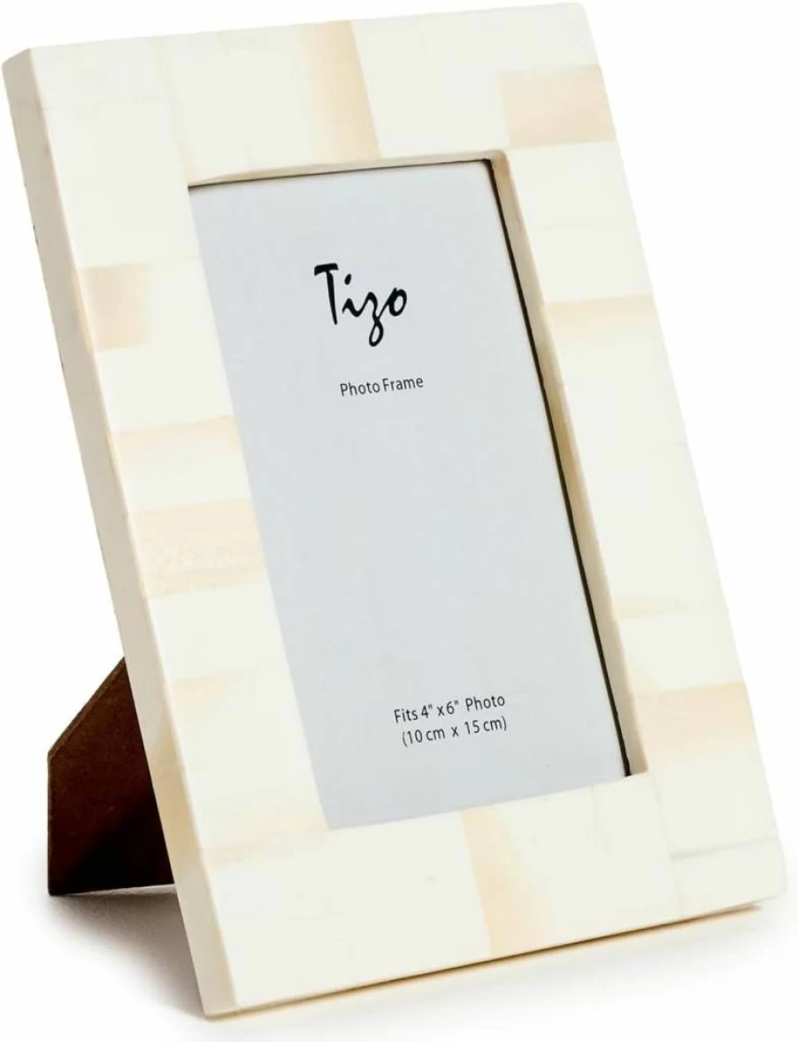 Tizo Design Women's Bon/Res Frame 4x6 - Elegant Photo Frame for 4x6 Pictures