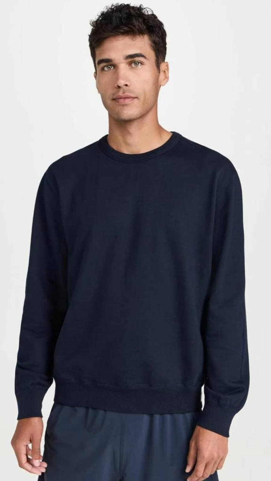 REIGNING CHAMP Men's Midweight Terry Classic Crewneck Sweatshirt | Premium Cotton Pullover