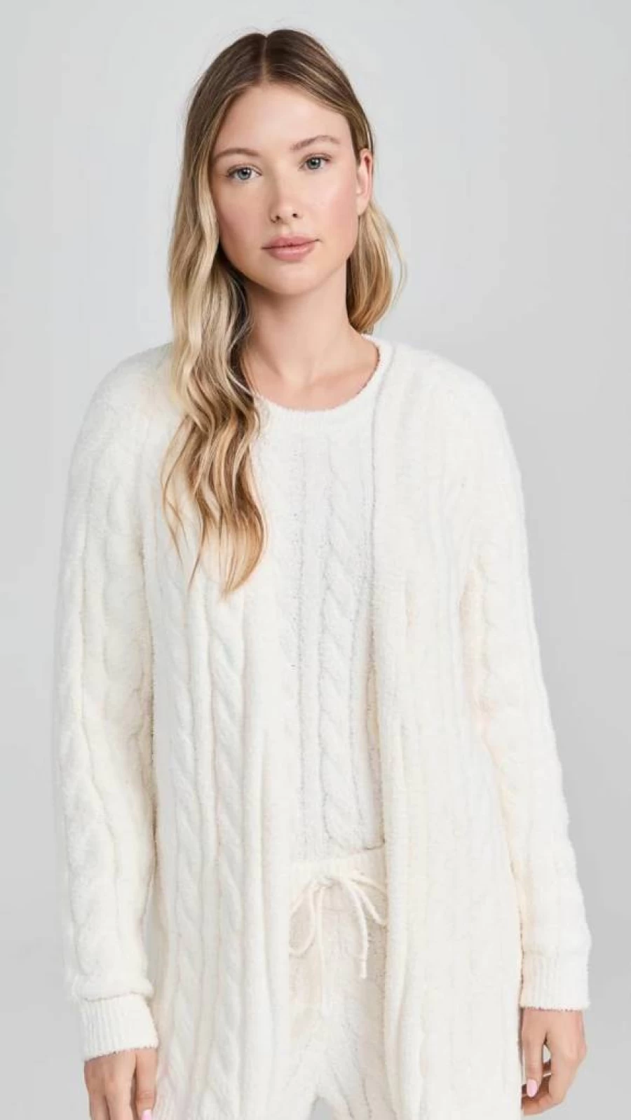 Z SUPPLY Women's Cate Cable Knit Cardigan Sweater