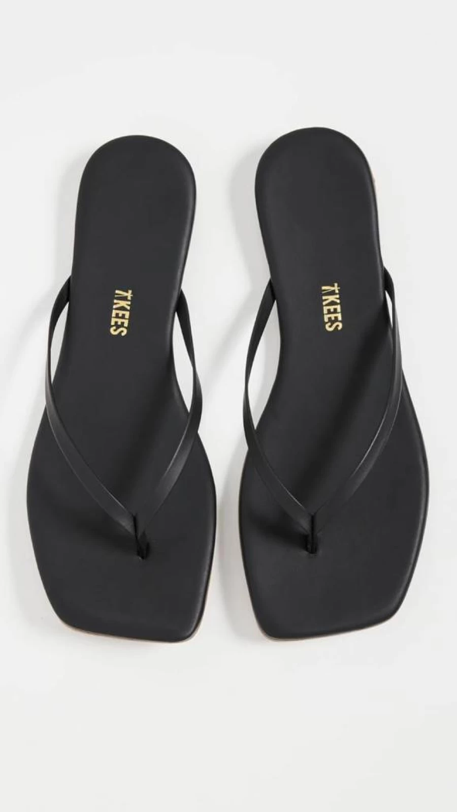 TKEES Women's Lily Square Toe Flip Flops - Comfortable Sandals for Summer