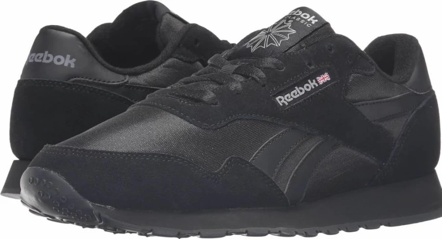 Reebok Men's Classic Leather Running Shoes - Cushioned Comfort for Training & Gym Workouts