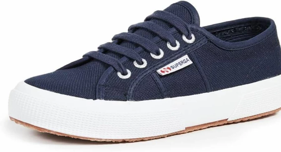 Superga 2750 Cotu Classic Navy Men's Sneakers Size 42 EU / 9 M US Casual Fashion Shoes