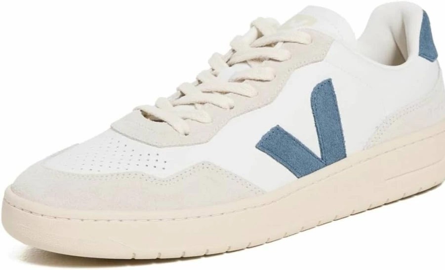 Veja Men's V-90 Organic Leather Sneakers – Sustainable Vegan OT Shoes