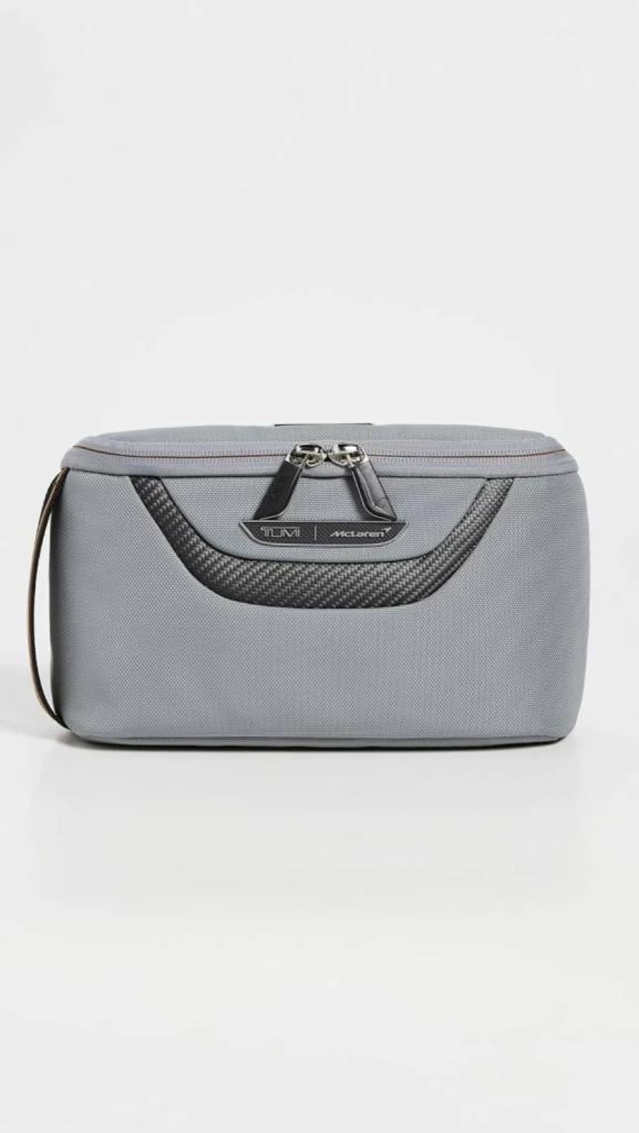 TUMI Men's Remex Accessory Kit in Super Grey - Premium Travel Organizer for Essentials, One Size