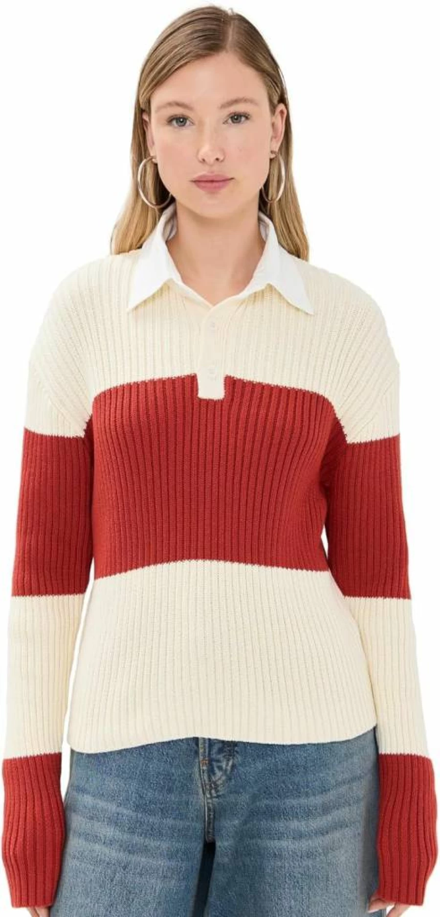 Lioness Women's Vintage Prince Rugby Sweater - Classic Athletic Style Pullover