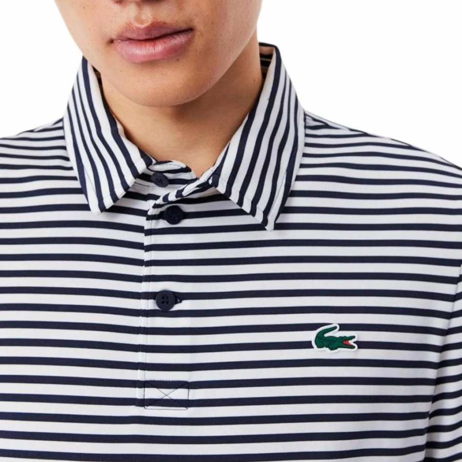 Lacoste Men's UV Protection Golf Polo Shirt – Regular Fit, Moisture-Wicking & Breathable Fabric