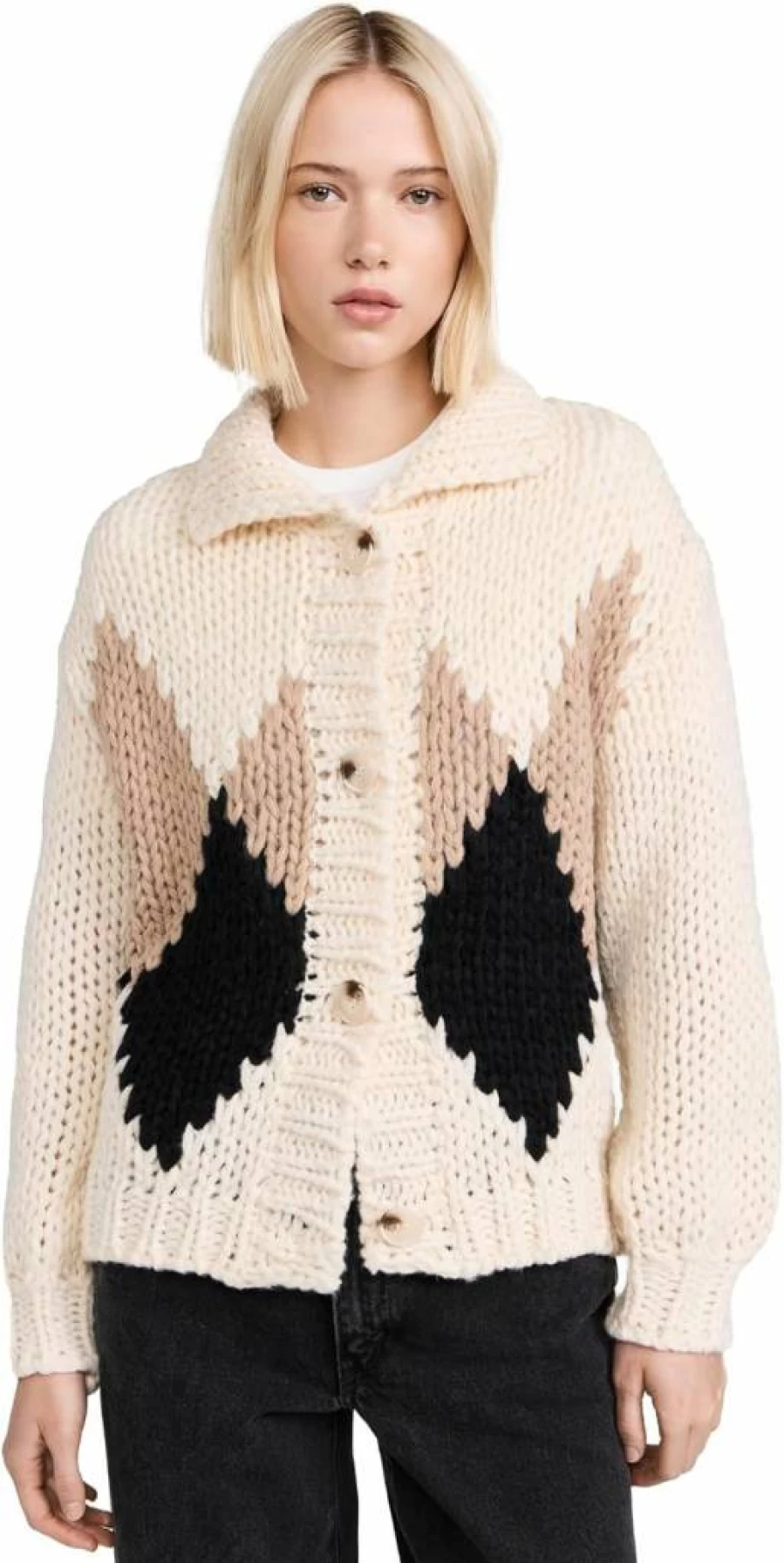 Line & Dot Women's Weller Sweater - Soft Knit Pullover, Casual Chic Top, Cozy Winter Wear