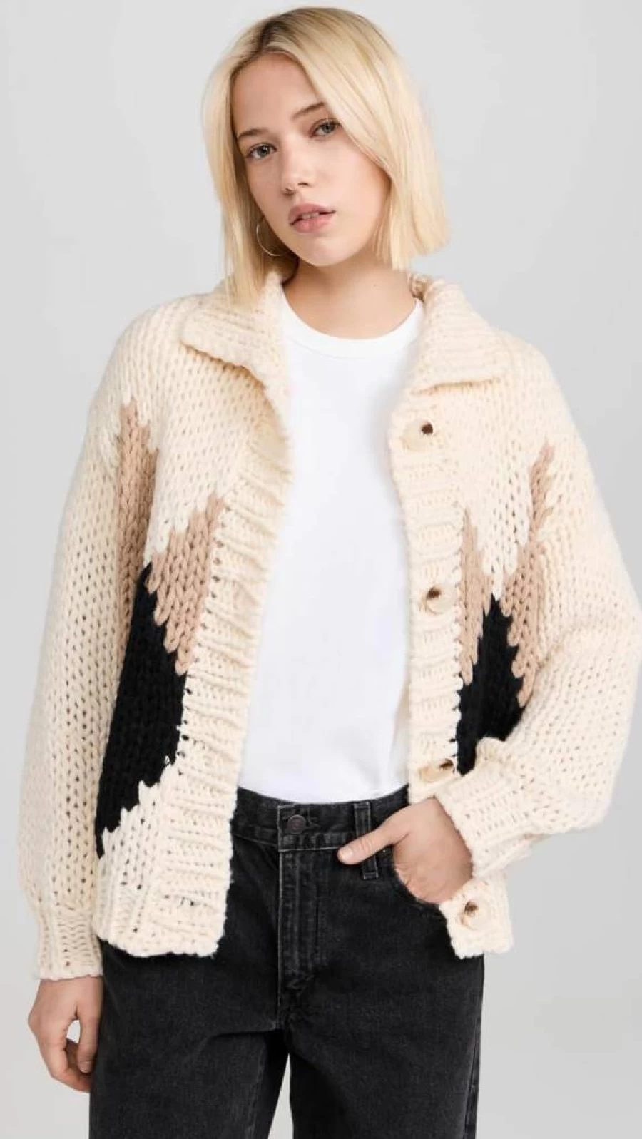 Line & Dot Women's Weller Sweater - Soft Knit Pullover, Casual Chic Top, Cozy Winter Wear