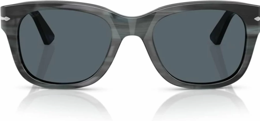 Persol PO3372S Square Frame Sunglasses for Men & Women - Classic Italian Design UV Protection