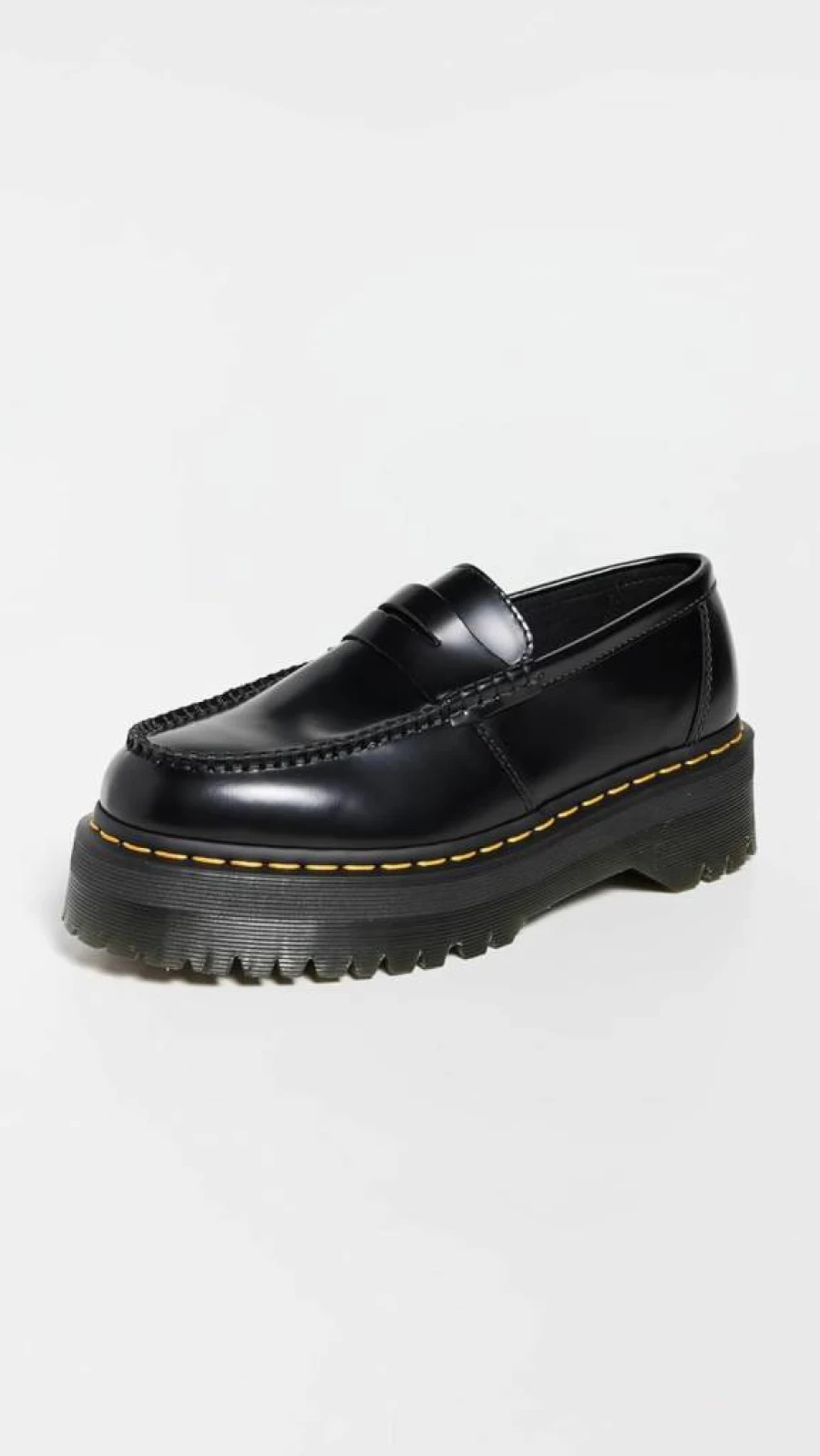 Dr. Martens Women's Penton Quad Loafers - Chunky Platform Leather Loafers for Women