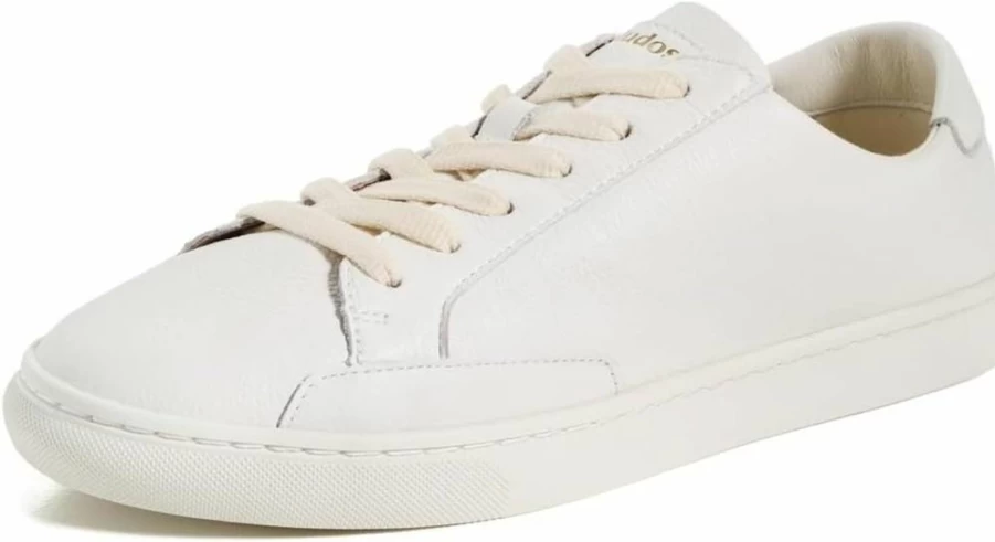 Soludos Women's Ibiza Classic Leather Sneakers - Comfortable Casual Shoes for Women