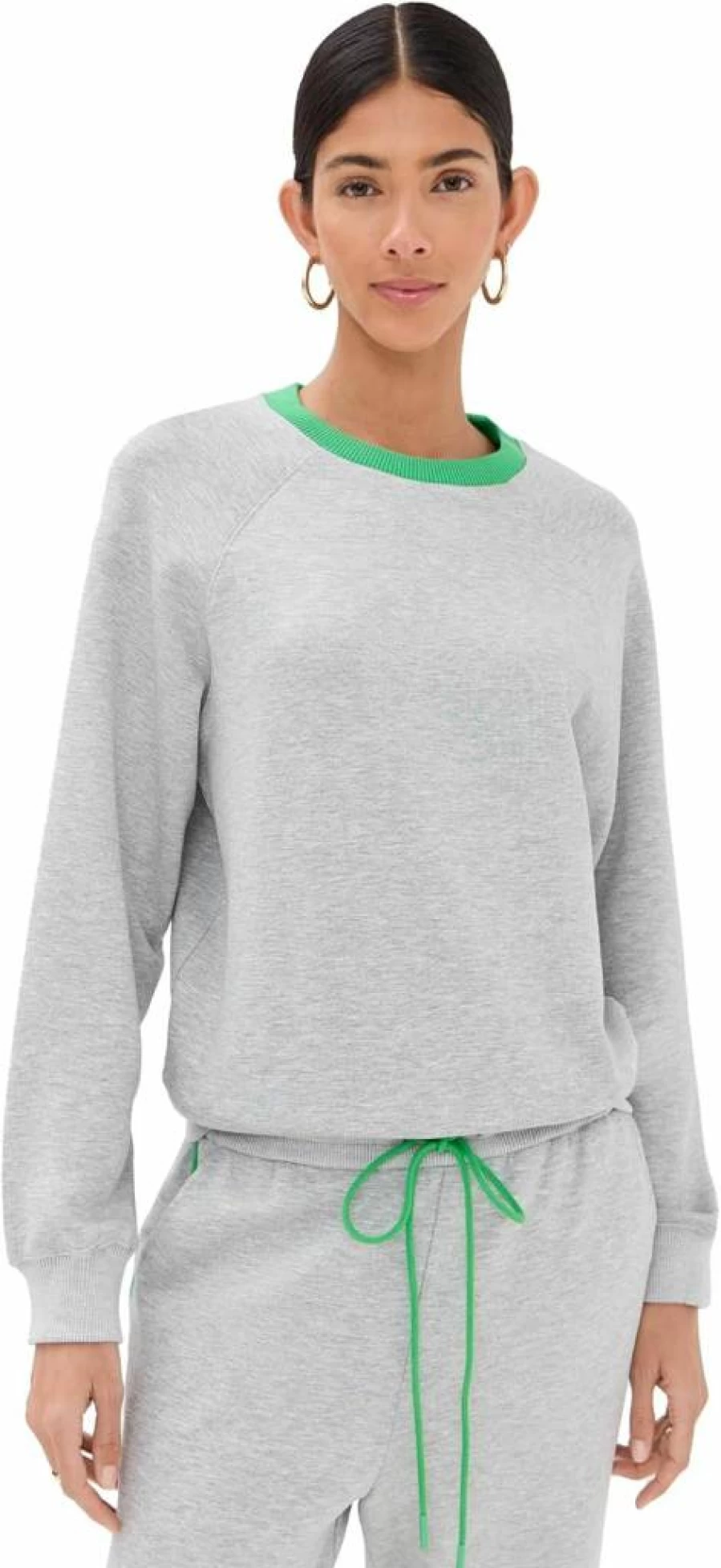 LE BOP Women's Helene Casual Pullover Sweatshirt - Comfortable & Stylish Crewneck Top