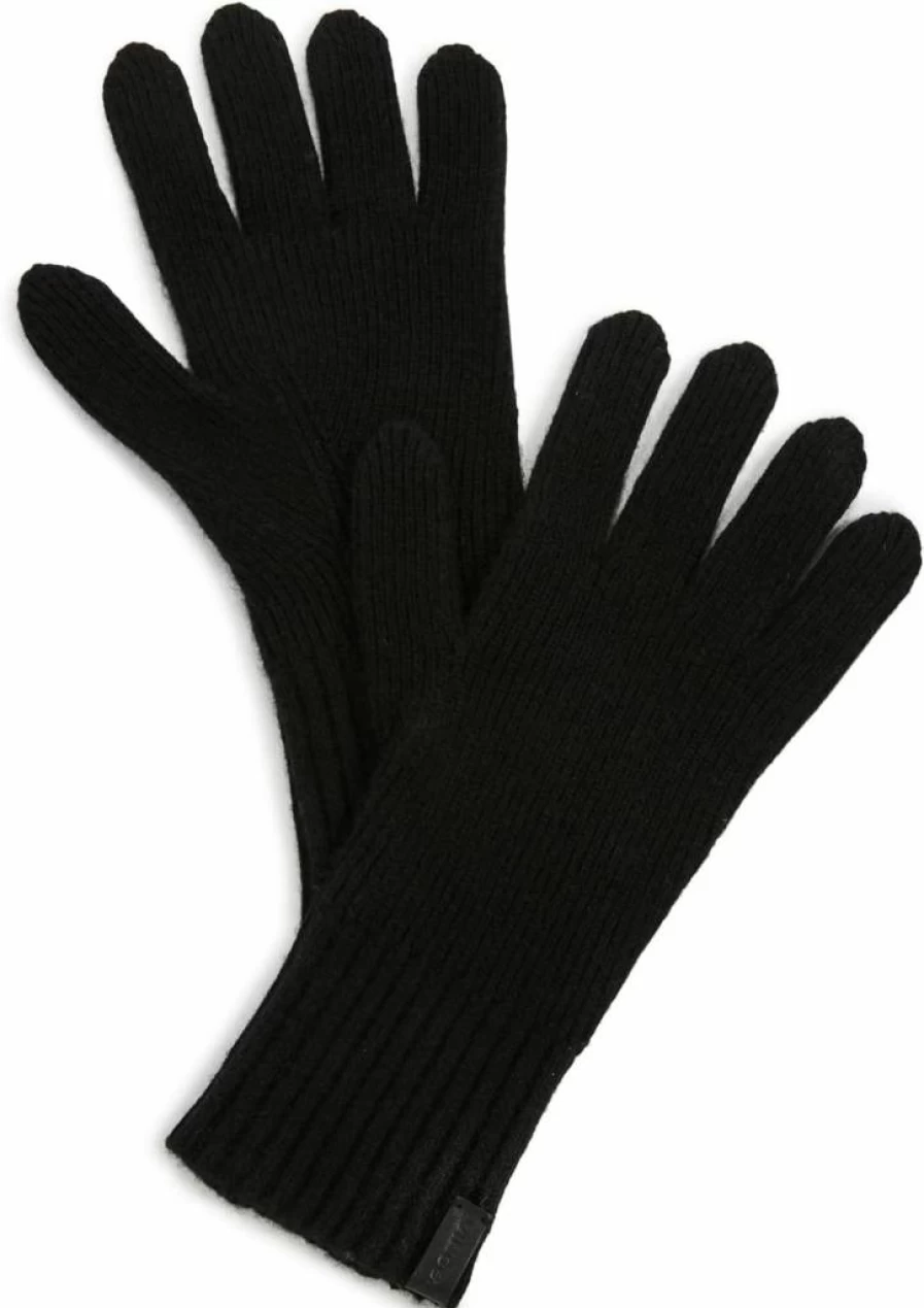Vince Men's Cashmere Blend Knit Gloves - Luxurious Soft Winter Handwear