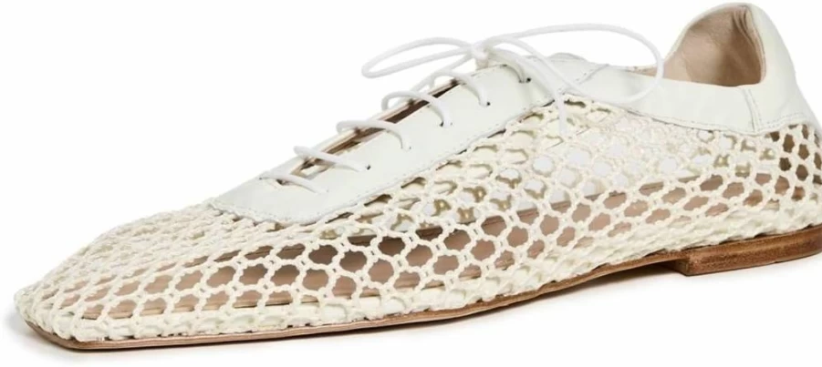 Andrea Gomez Women's Antonia Comfortable Mesh Ballet Flats - Breathable Slip-On Casual Shoes