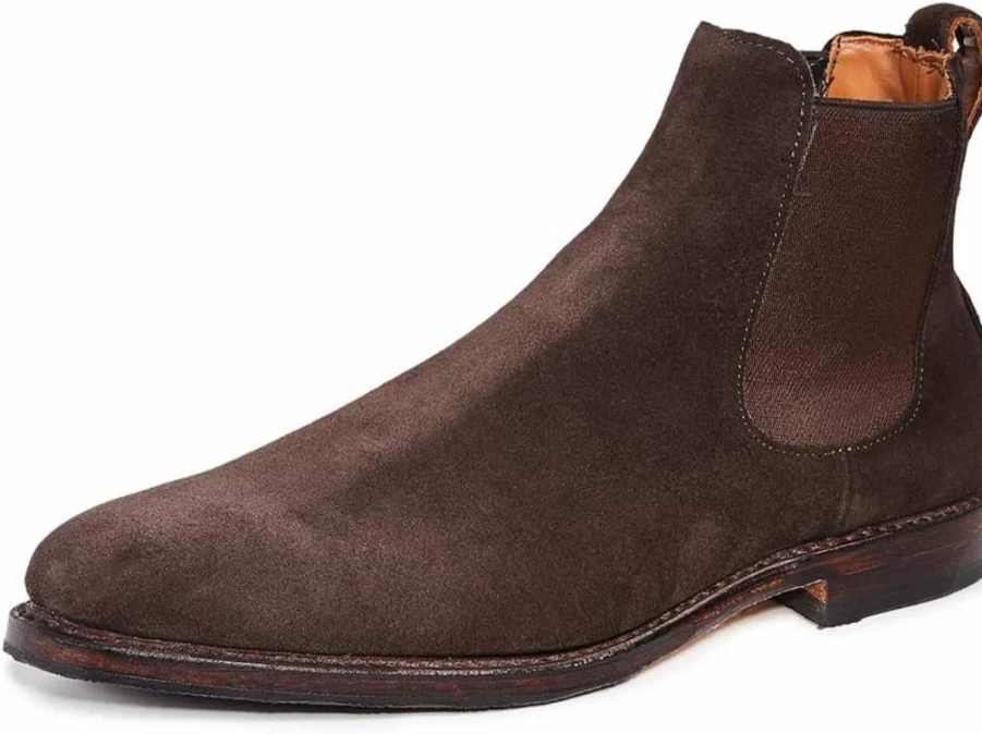 Allen Edmonds Men's Liverpool Chelsea Boots | Premium Leather Dress Boots for Men | Comfortable & Stylish Formal Footwear