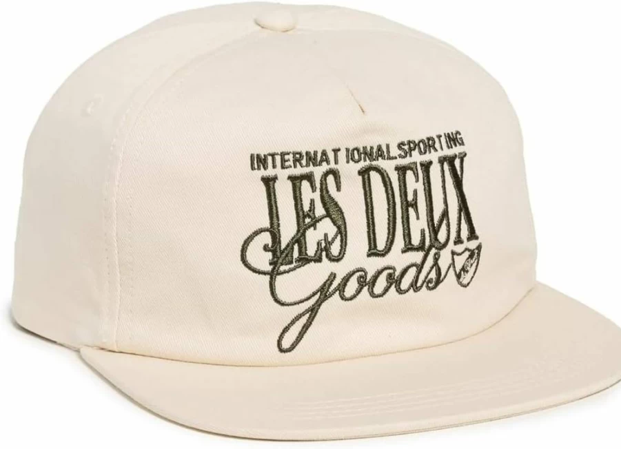 Les Deux Men's Chess Print Baseball Cap - Stylish Cotton Hat for Men