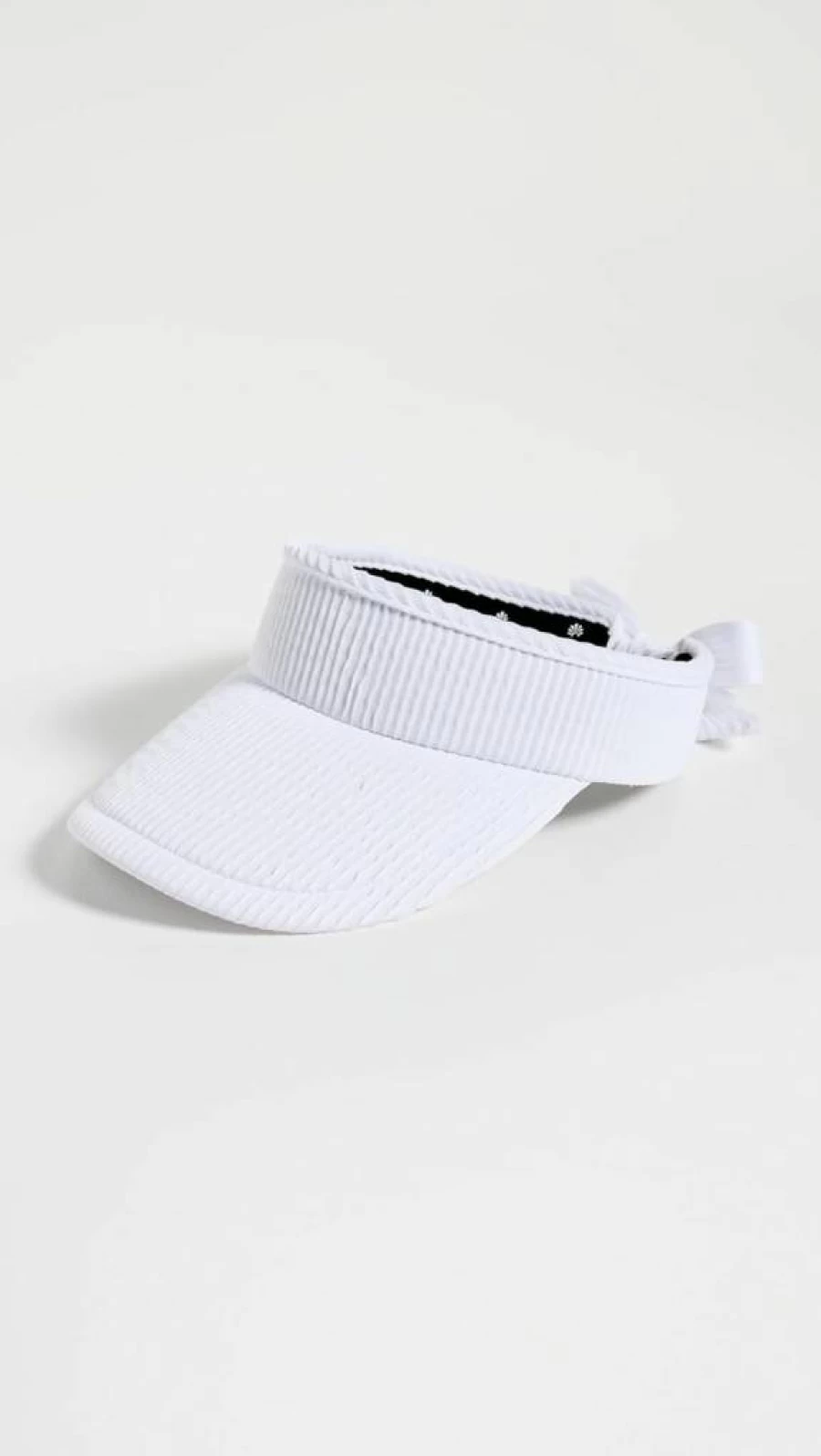 Lele Sadoughi Women's Bow Tie Swimmer Visor - Stylish Sun Hat for Women