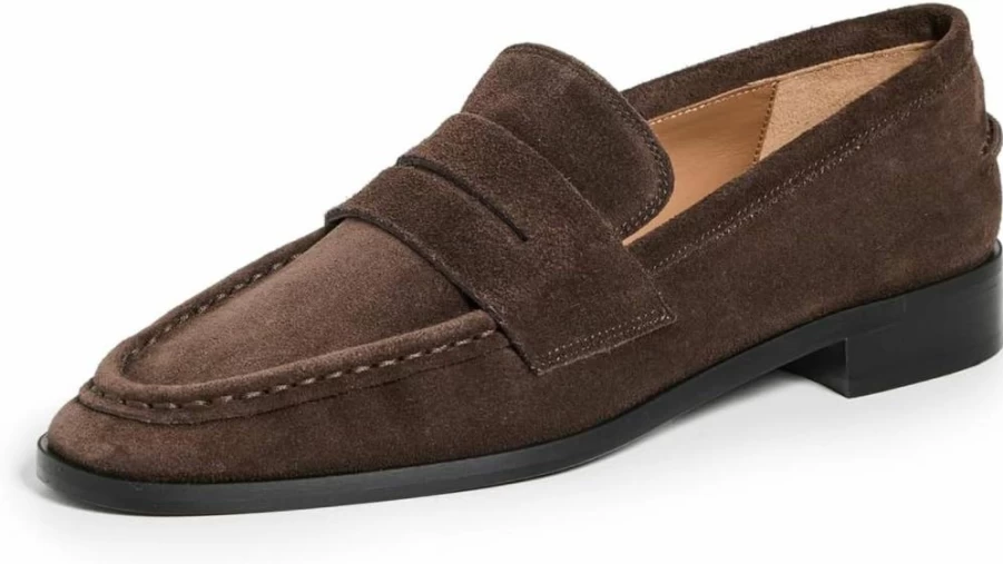 ATP Atelier Women's Black Nappa Leather Flats - Airola Ballet Shoes