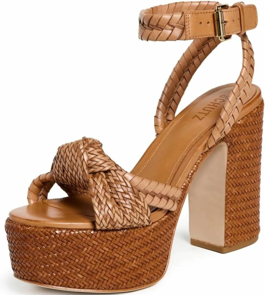 SCHUTZ Khari Women's Platform Heels - Stylish High Heel Sandals for Fashionable Outfits
