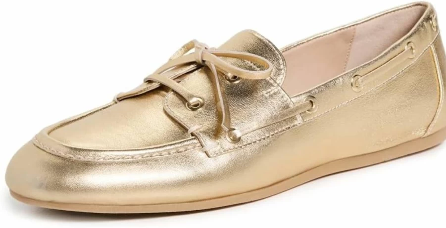 Stuart Weitzman Women's Tinsley Moccasin Flats – Comfortable Loafers for Women