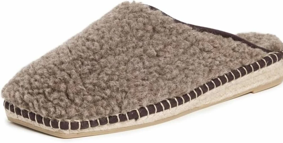 Naguisa Women's Namo Teddy Slides - Soft Plush Slippers for Comfort and Style