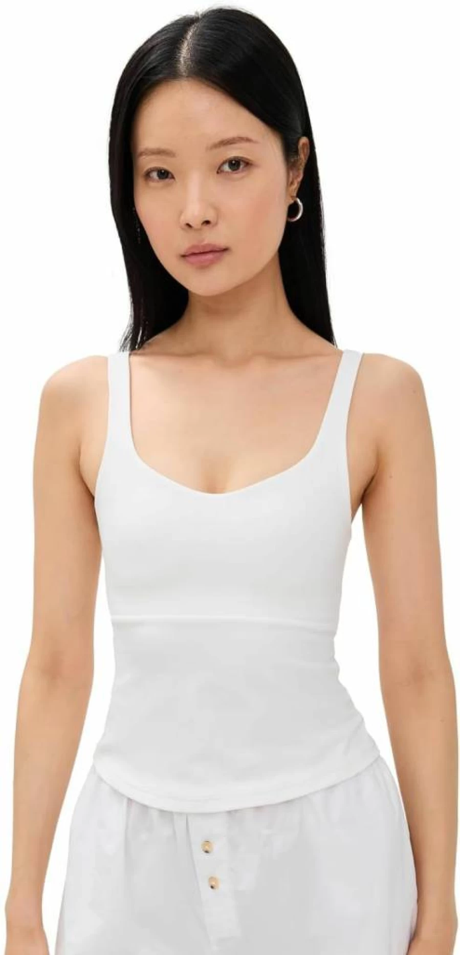 Free Women's Never Better Long Sleeve Tank Top by Free People