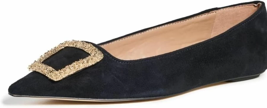 Sam Edelman Women's Nico Ballet Flat - Comfortable & Stylish Leather Ballet Flats for Women