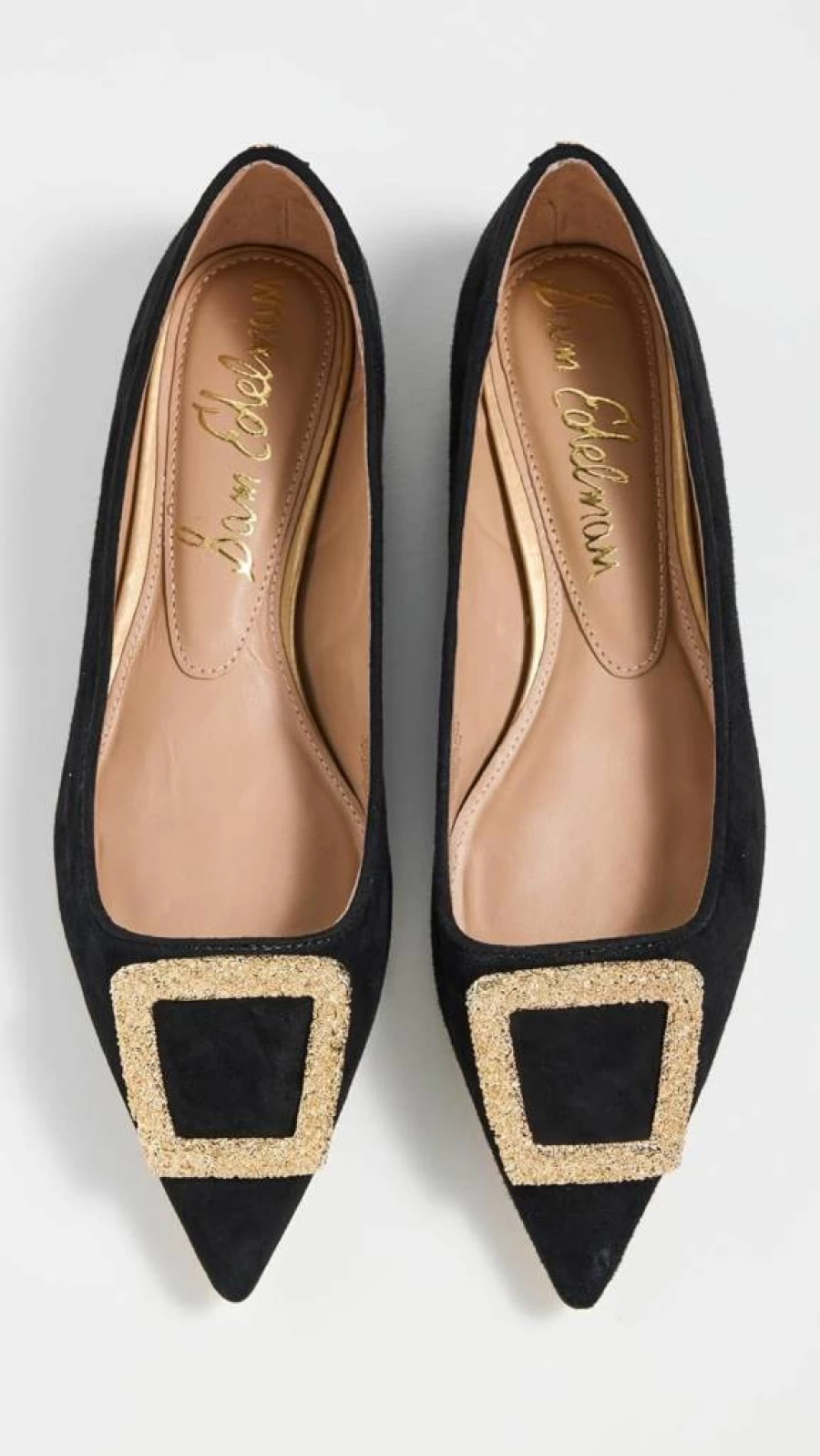 Sam Edelman Women's Nico Ballet Flat - Comfortable & Stylish Leather Ballet Flats for Women