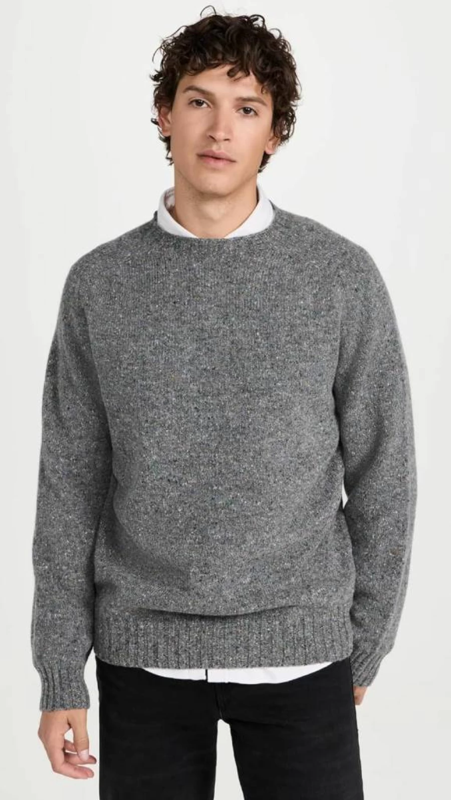 Howlin' Men's Wool Blend Terry Crewneck Sweater