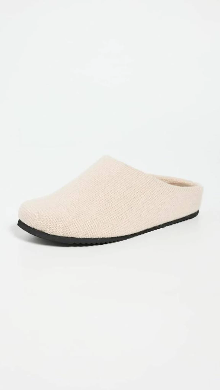 R0AM Women's Luxury Cashmere Clogs - Soft Comfortable Slippers for Indoor and Outdoor Use