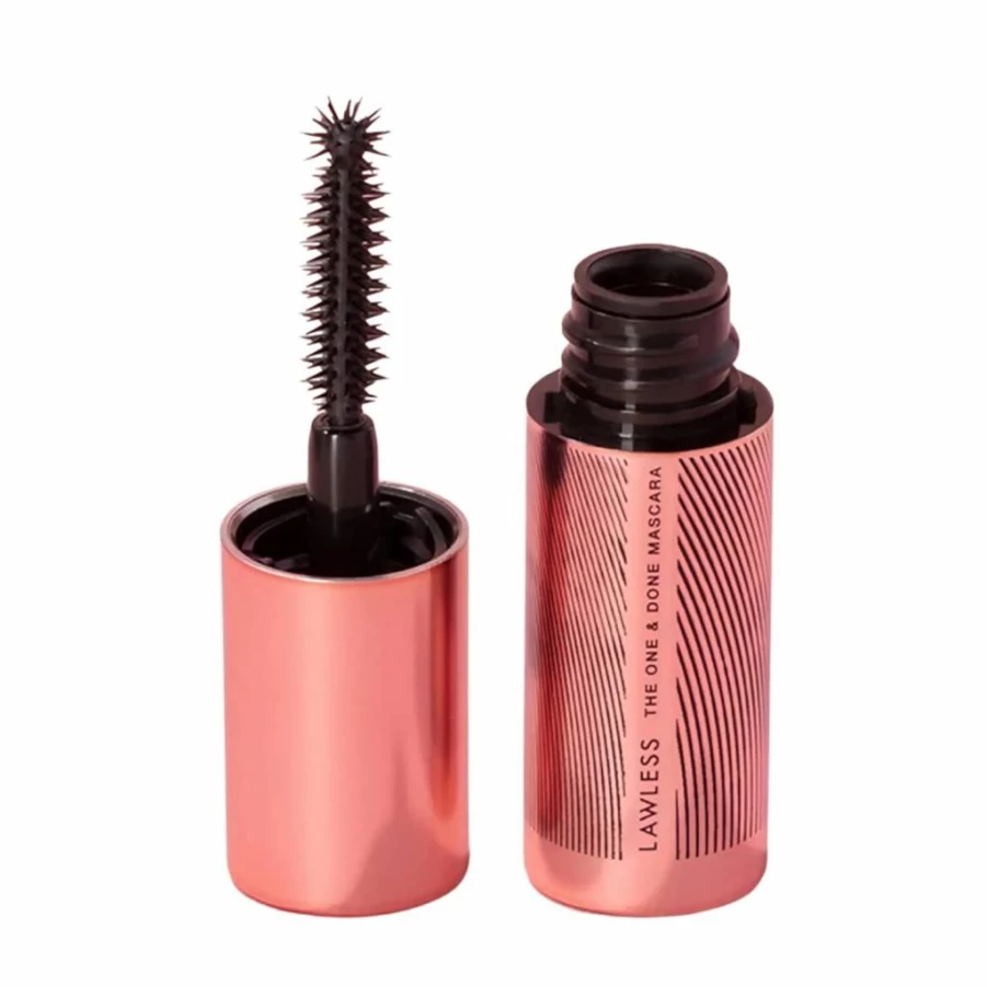 LAWLESS The One & Done Volumizing Mascara for Women - Sunset Peach & Black, 0.4 Fl Oz, Lengthening & Volumizing Waterproof Mascara