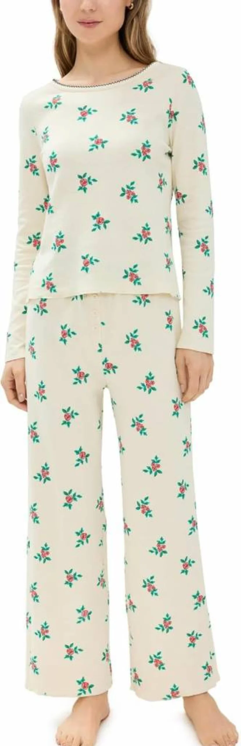 Cozyland by Morgan Lane Women's Ellie Pajama Set - Soft Sleepwear & Loungewear PJs