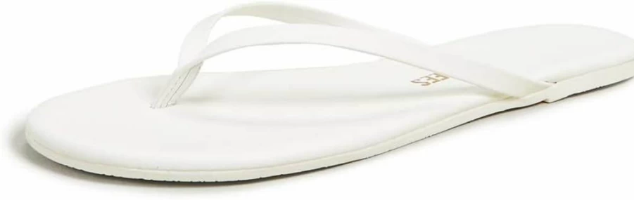 TKEES Women's Solid Color Flip Flops - Comfortable Sandals for Casual Wear