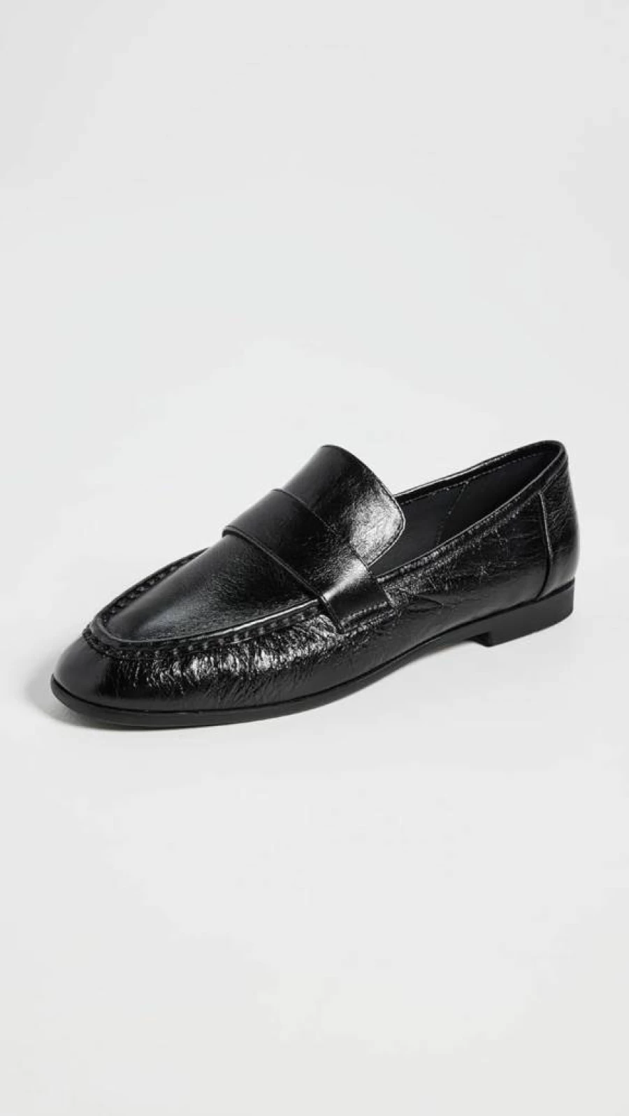 Black Suede Studio Women's Arrow Loafers - Stylish Suede Slip-On Shoes for Women
