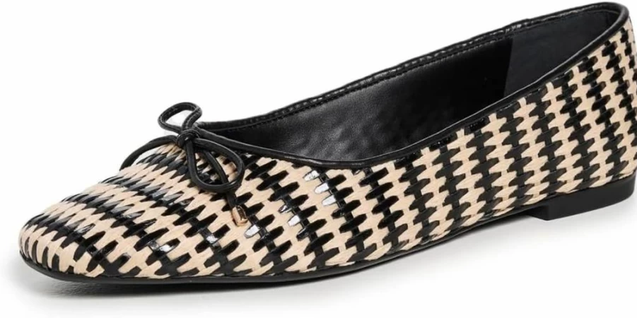 SCHUTZ Arissa Women's Straw Flats – Comfortable Summer Sandals