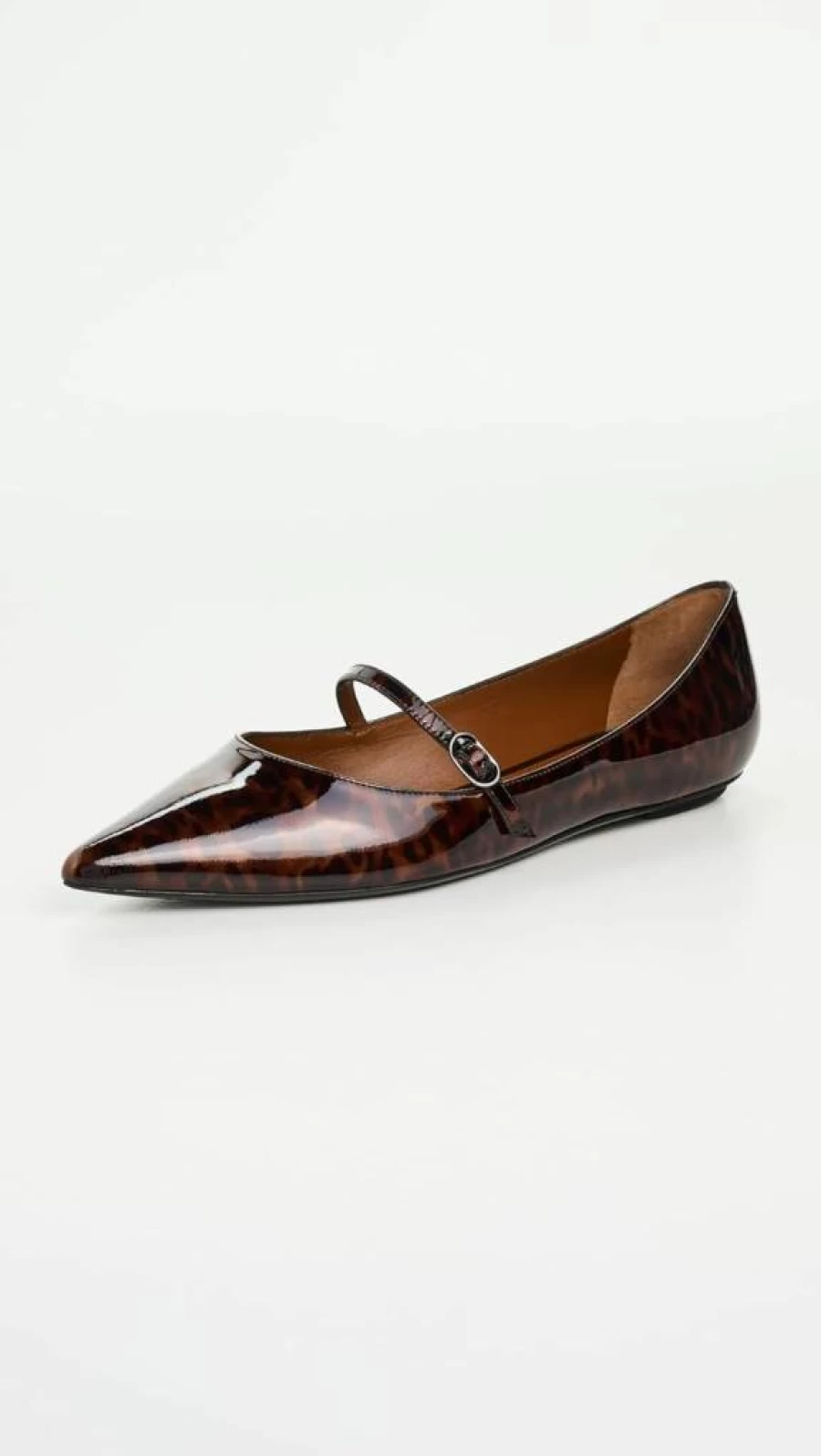 Stuart Weitzman Women's Emilia Mary Jane Flats - Classic Comfortable Ballet Flat Shoes for Women