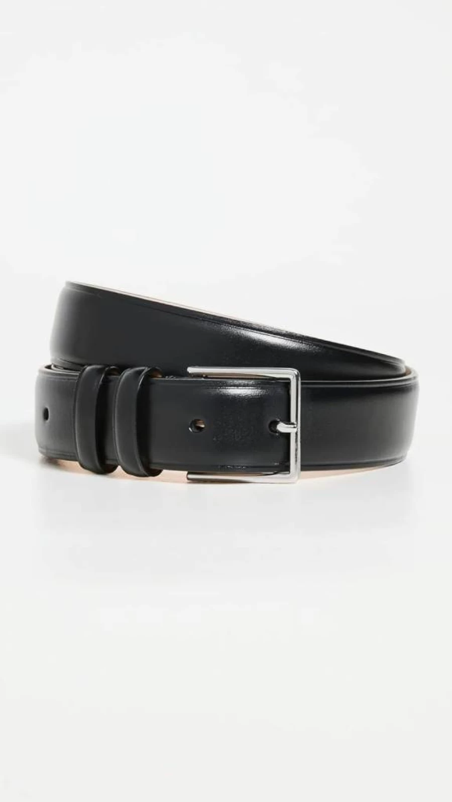 Paul Smith Men's Genuine Leather Dress Belt for Suits - Classic Designer Strap