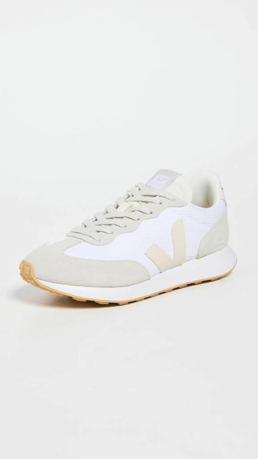 Veja Women's Rio Branco II Sneakers | Sustainable Eco-Friendly White Leather Low-Top Sneakers
