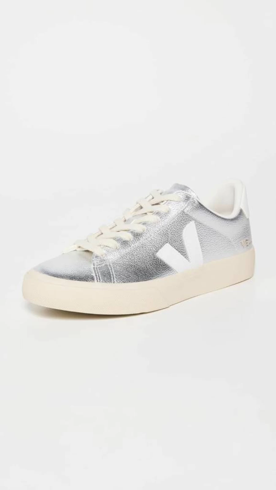 Veja Women's Campo Chrome-Free Leather Sneakers – Sustainable White Eco-Friendly Fashion Shoes