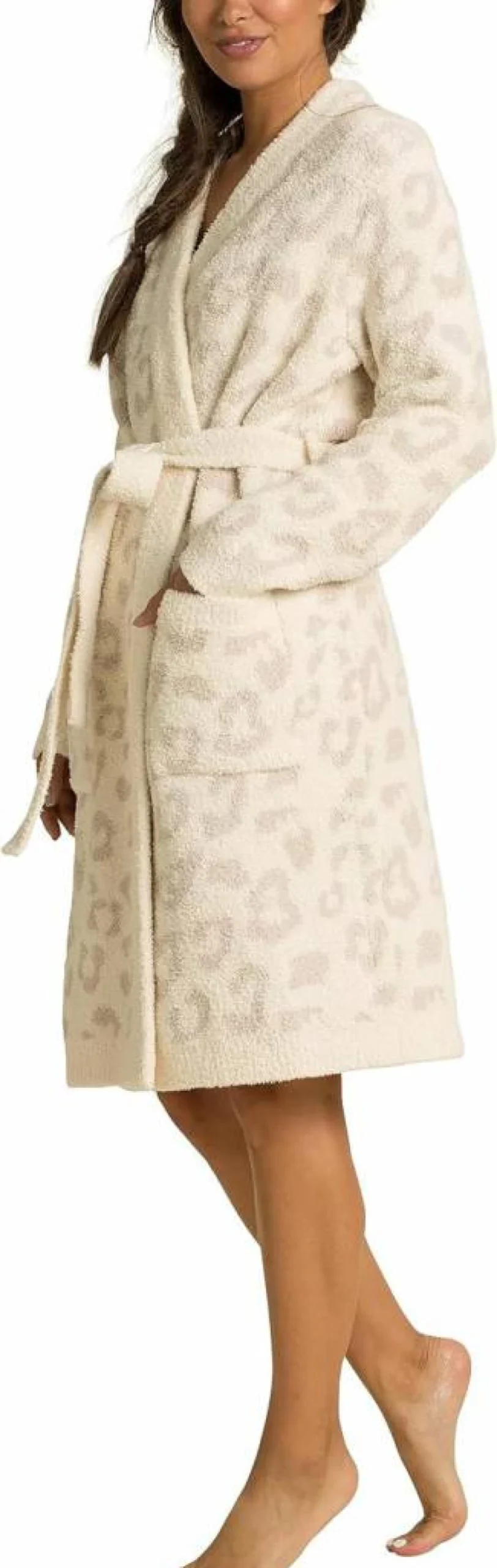 Barefoot Dreams Cozychic Wild Robe - Ultra Soft Lounge Robe for Women