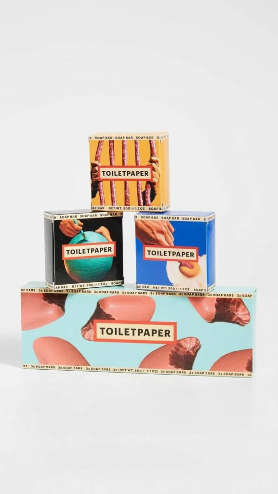 TOILETPAPER Beauty Women's Juggler Soap Kit - Multi-Color Handmade Soap Gift Set for Women, One Size