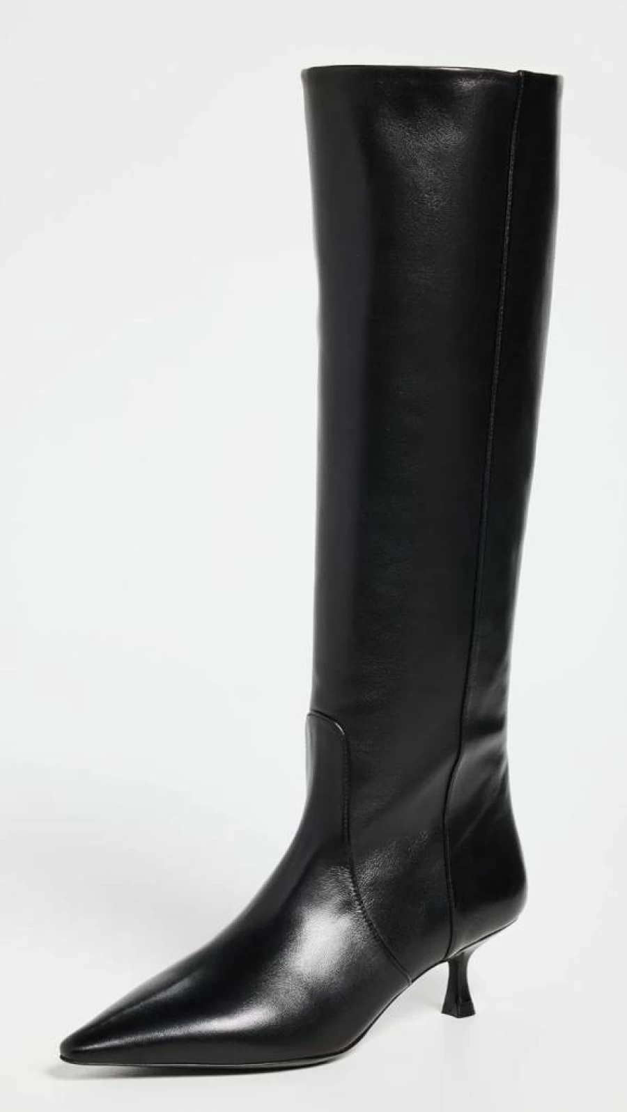Stuart Weitzman Women's Naomi 50mm Leather Knee High Boots