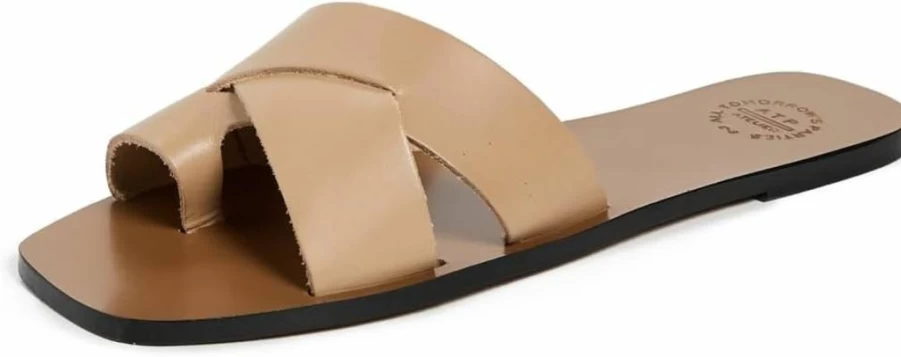 ATP Atelier Women's Fonte Leather Sandals - Luxury Italian Designer Slide Sandals for Women