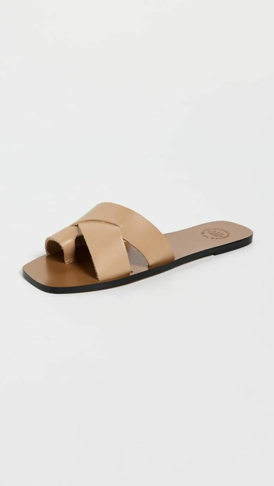 ATP Atelier Women's Fonte Leather Sandals - Luxury Italian Designer Slide Sandals for Women