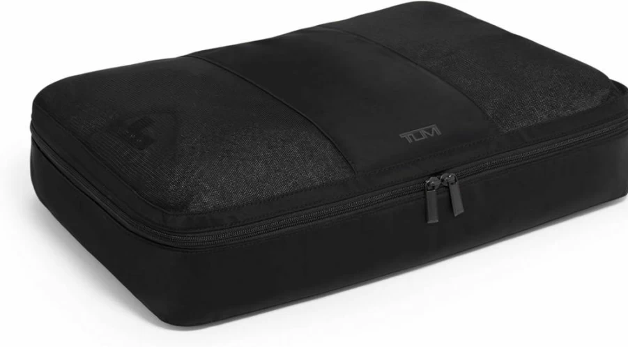 TUMI Black Small Packing Cube for Travel Accessories - Durable & Lightweight Organizer