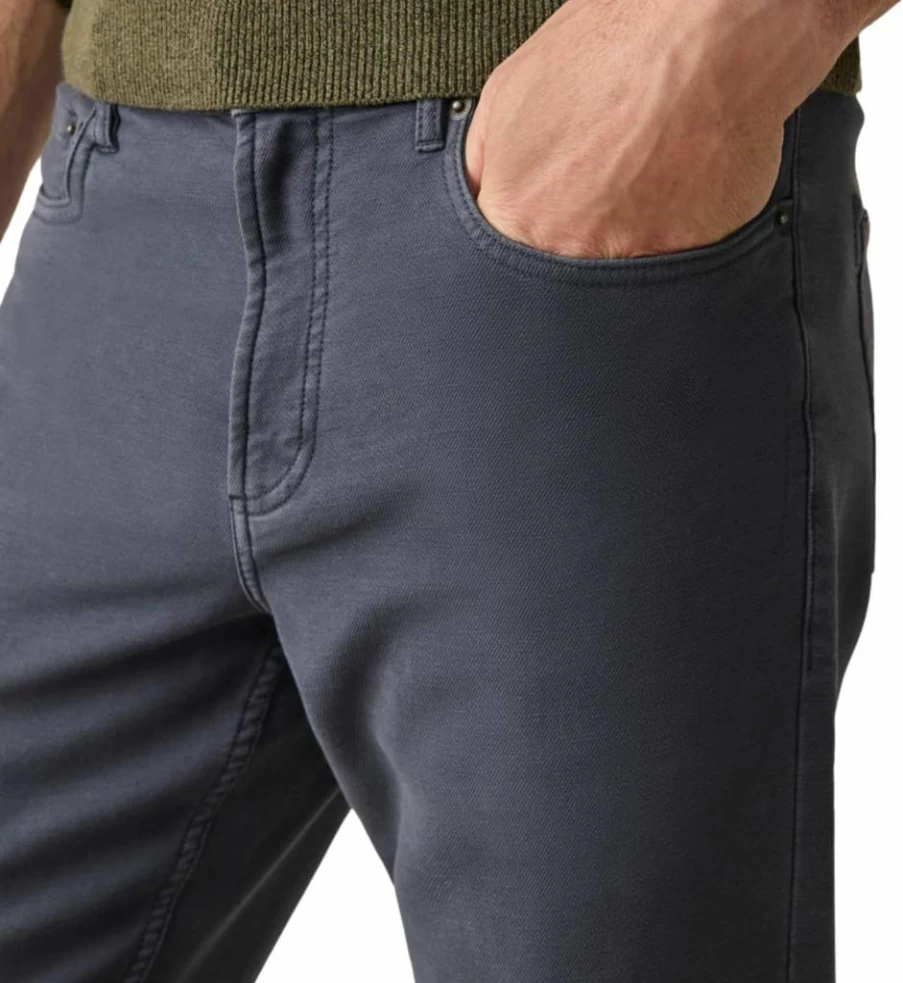 Faherty Men's Stretch Terry 5 Pocket Pants - Comfortable Casual Lounge Pants for Men