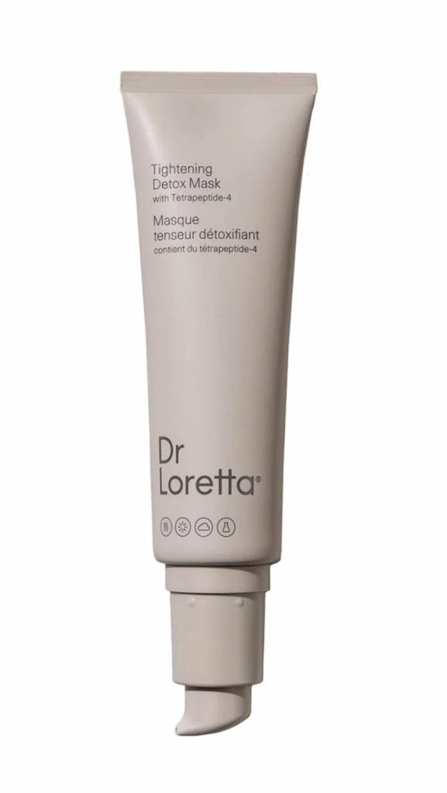 Dr. Loretta Anti-Aging Tightening & Detoxifying Facial Mask, 1.7 oz, Pink Clay Formula for Glowing Skin
