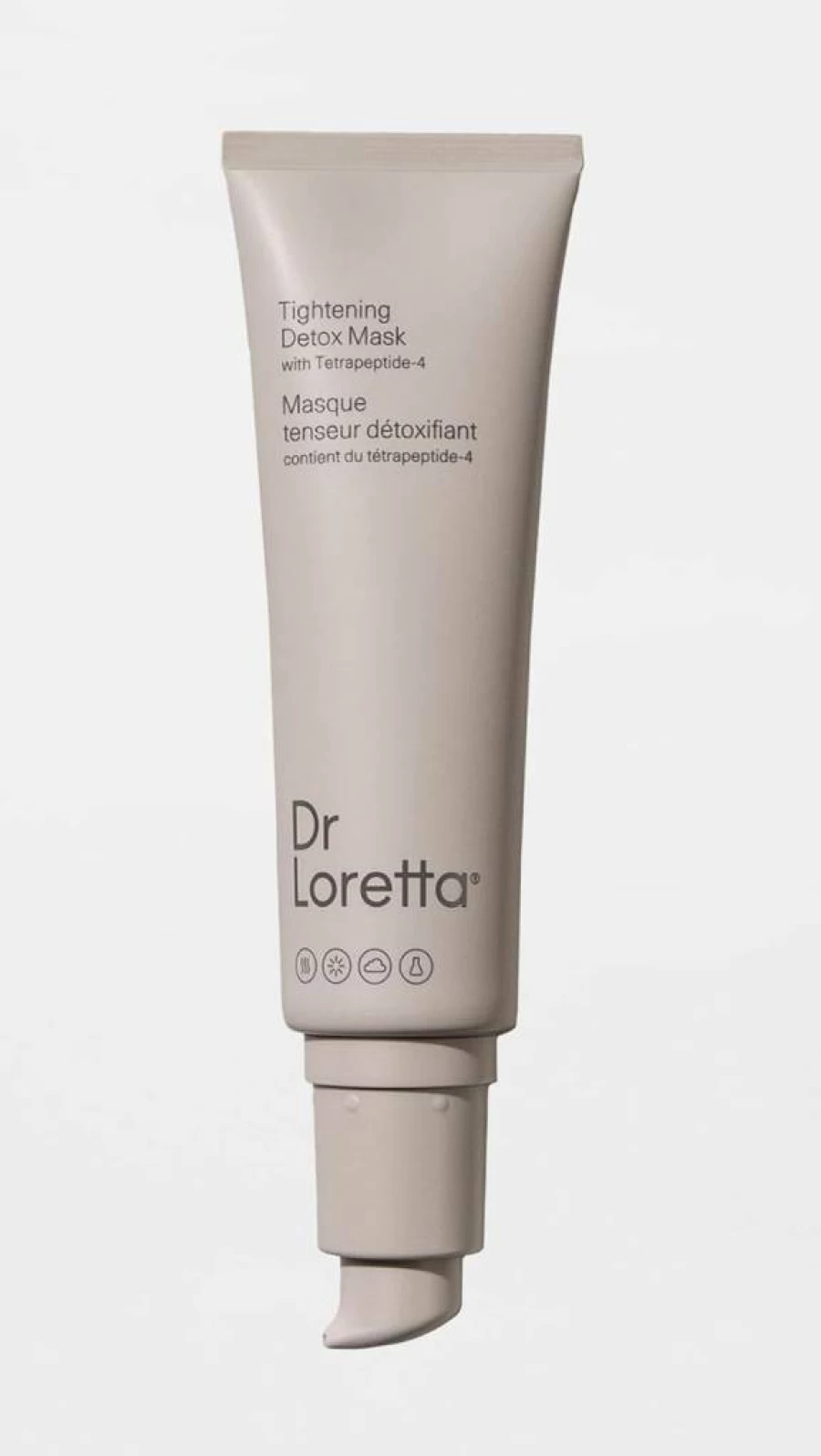 Dr. Loretta Anti-Aging Tightening & Detoxifying Facial Mask, 1.7 oz, Pink Clay Formula for Glowing Skin