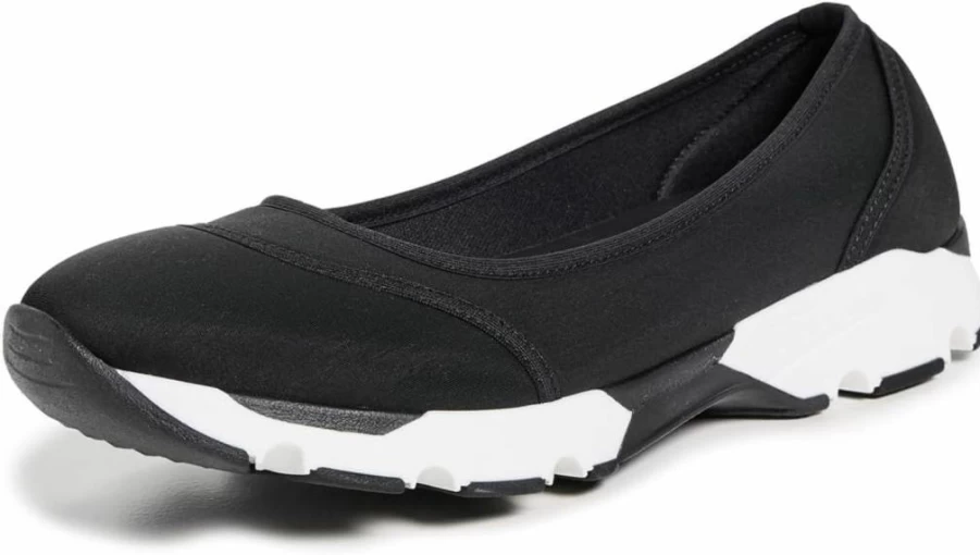 STAUD Gino Ballet Flats for Women - Classic Leather Slip-On Shoes with Comfortable Glides Sole