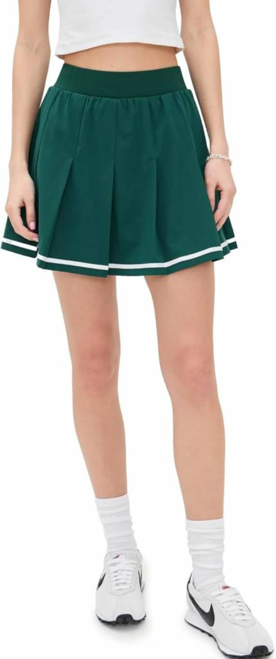 Varley Women's Clarendon 2.0 High Rise Skort - 16" Length Athletic Tennis Skirt with Shorts